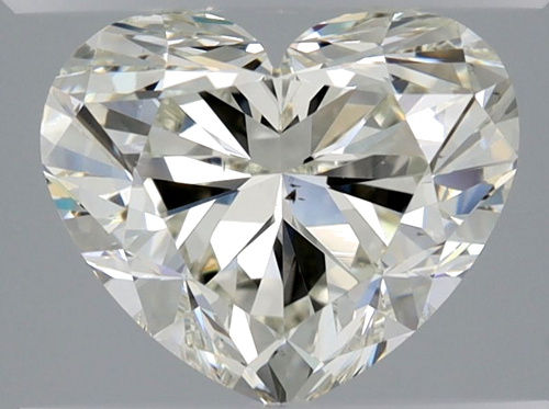 1.7 carat K-SI1 Natūralus Heart Deimantas (1)