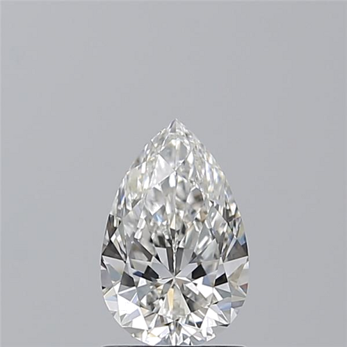 1.3 carat G-VVS1 Natūralus Pear Deimantas (1)