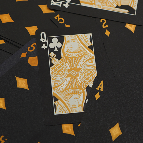 Gold Playing Cards 7777 (7)