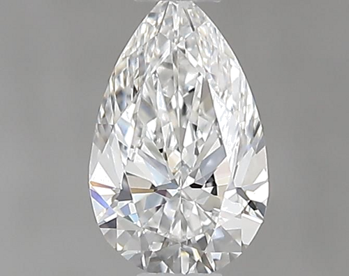 0.4 carat E-VS1 Natūralus Pear Deimantas (1)