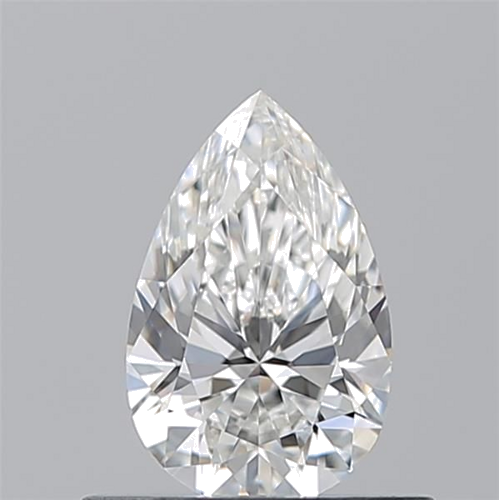 0.52 carat G-VVS1 Natūralus Pear Deimantas (1)