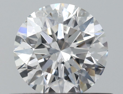 0.46 carat F-SI2 Excellent cut Natūralus Round Deimantas (1)
