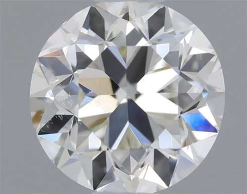 0.5 carat J-SI1 GD cut Natūralus Round Deimantas (1)