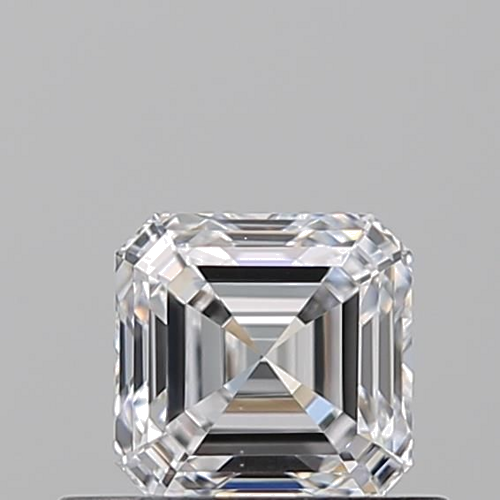 0.5 carat D-VS2 Natūralus Asscher Deimantas (1)