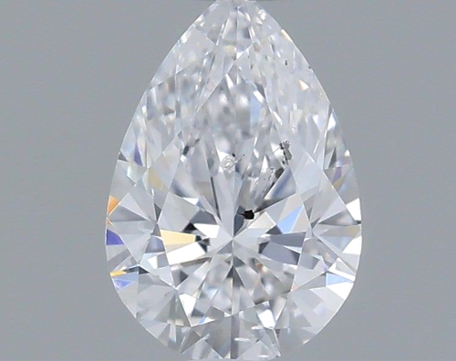 0.31 carat D-SI2 Natūralus Pear Deimantas (1)