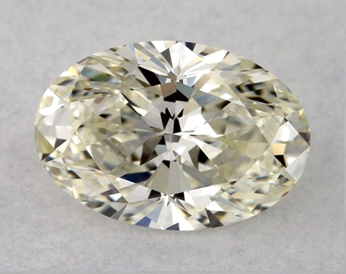 0.55 carat K-VVS1 Natūralus Oval Deimantas (1)