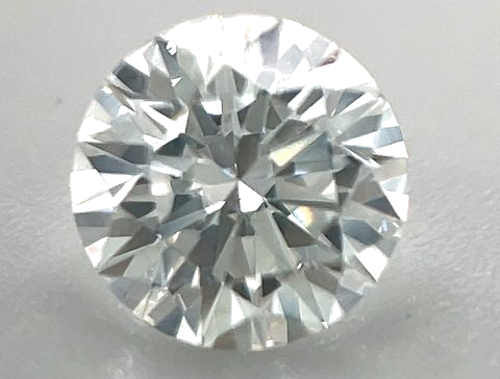 0.55 carat G-SI1 Excellent cut Natūralus Round Deimantas (1)