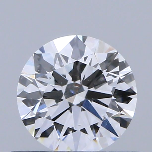 0.44 carat E-SI1 Excellent cut Natūralus Round Deimantas (1)