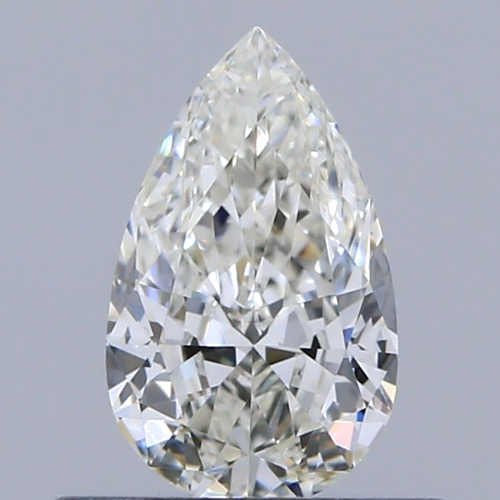 0.4 carat I-VS1 Natūralus Pear Deimantas (1)