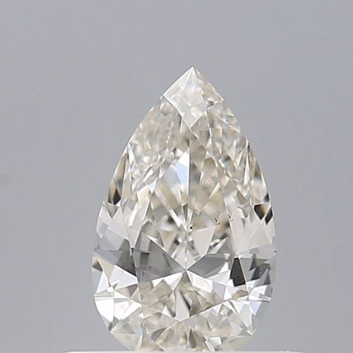 0.4 carat J-VS2 Natūralus Pear Deimantas (1)