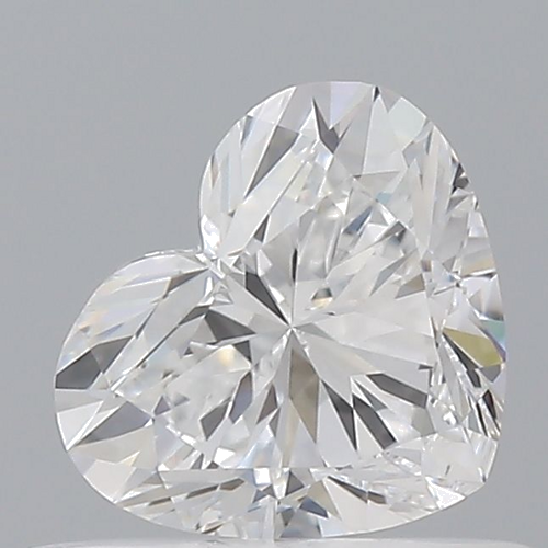 0.56 carat E-VS2 Natūralus Heart Deimantas (1)