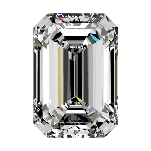 0.33 carat E-VVS2 Natūralus Emerald Deimantas (1)