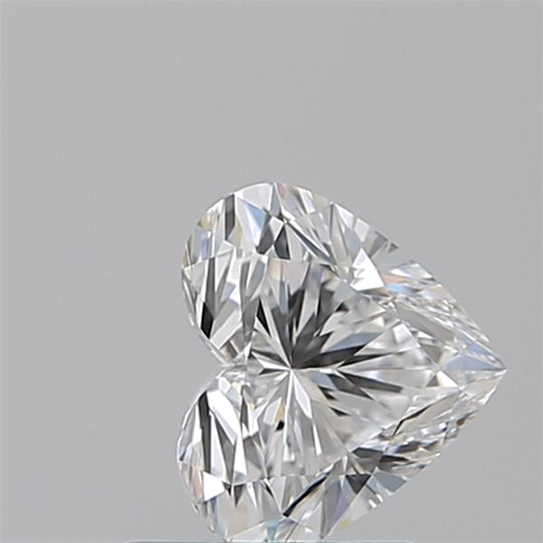 1.0 carat D-VVS1 Natūralus Heart Deimantas (1)