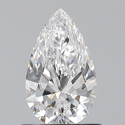0.8 carat D-VVS1 Natūralus Pear Deimantas (1)