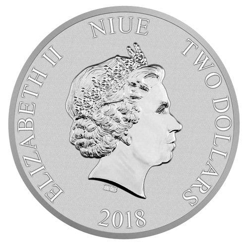 1 oz Skrudžas Makdakas 2018 Niuje sidabrinė moneta (2)