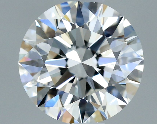 0.53 carat F-VVS2 Excellent cut Natūralus Round Deimantas (1)