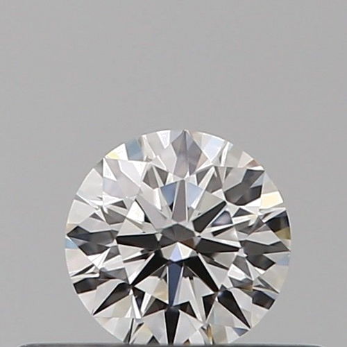 0.23 carat F-VVS2 Excellent cut Natūralus Round Deimantas (1)