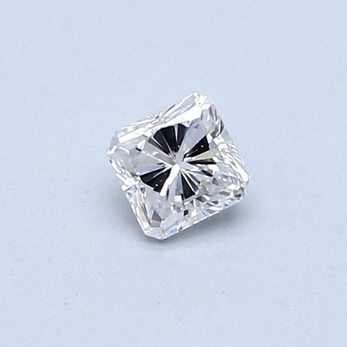 0.33 carat D-VS2 Natūralus Radiant Deimantas (1)