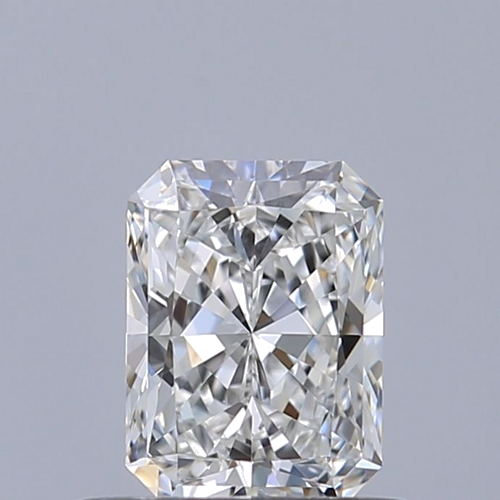 0.5 carat F-VVS1 Natūralus Radiant Deimantas (1)