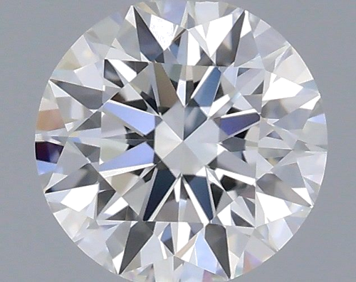 0.5 carat F-VVS1 Excellent cut Natūralus Round Deimantas (1)