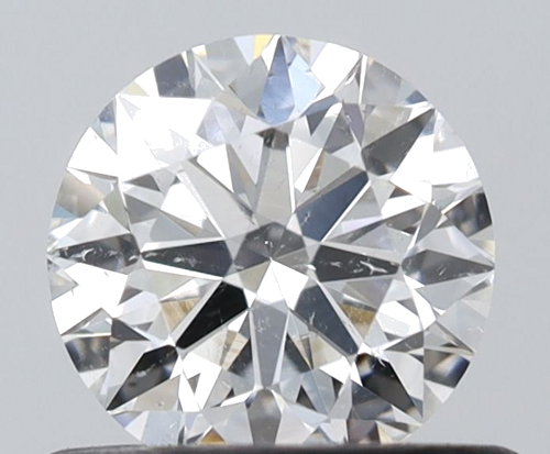 0.57 carat F-SI2 Excellent cut Natūralus Round Deimantas (1)