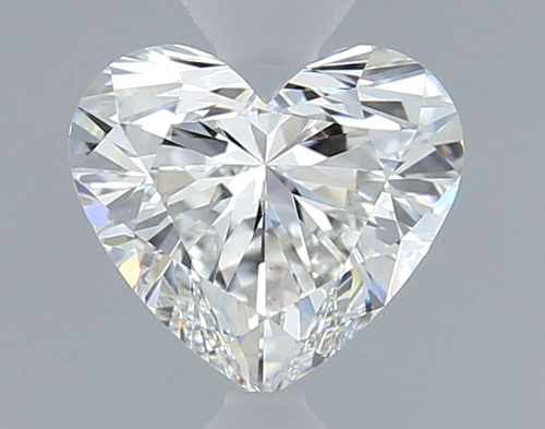 0.56 carat G-VS1 Natūralus Heart Deimantas (1)