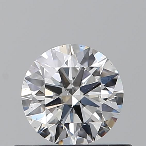 0.5 carat G-SI2 Excellent cut Natūralus Round Deimantas (1)