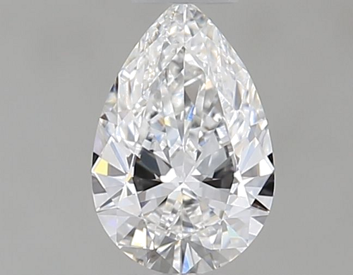0.3 carat E-VS1 Natūralus Pear Deimantas (1)
