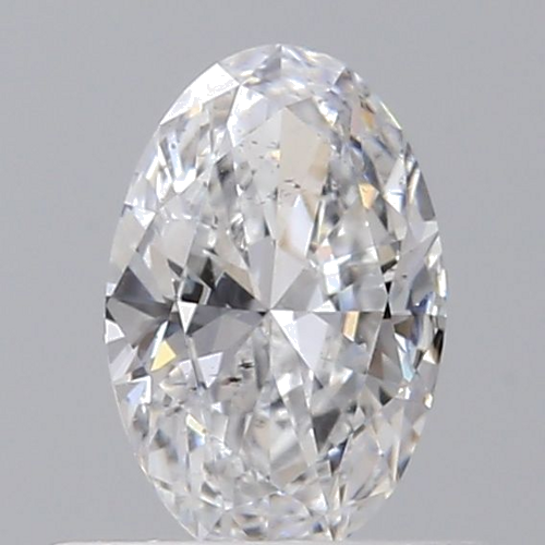 0.4 carat D-SI2 Natūralus Oval Deimantas (1)