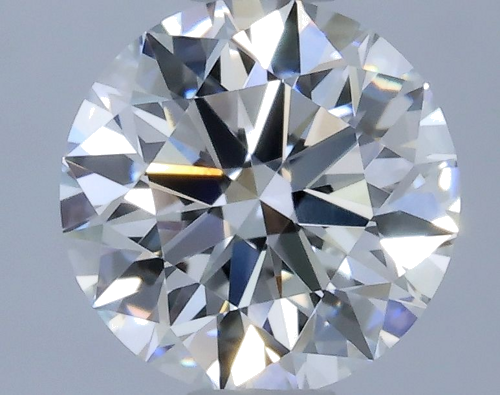 0.64 carat F-VVS2 Excellent cut Natūralus Round Deimantas (1)