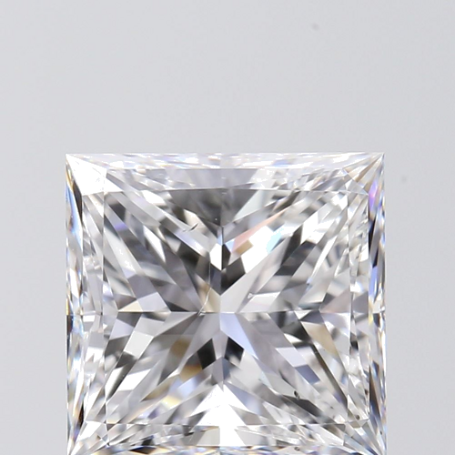3.01 carat D-SI1 Natūralus Princess Deimantas (1)