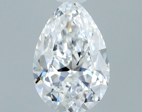 0.4 carat D-VS1 Natūralus Pear Deimantas (1)
