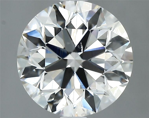 2.01 carat I-SI1 Excellent cut Natūralus Round Deimantas (1)
