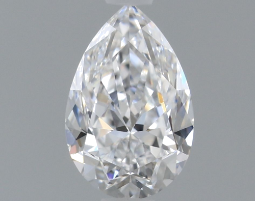 0.3 carat D-VS2 Natūralus Pear Deimantas (1)