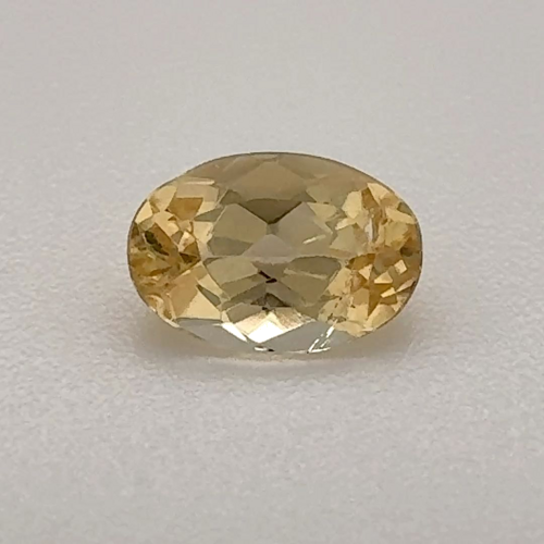 0.64 carat YELLOW Oval Topaz (1)