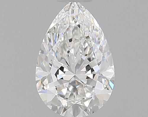 0.5 carat D-VS1 Natūralus Pear Deimantas (1)