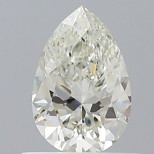 0.7 carat K-VS1 Natūralus Pear Deimantas (1)