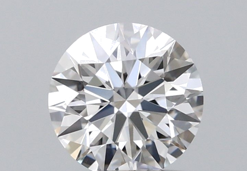 0.5 carat F-VVS1 Excellent cut Natūralus Round Deimantas (1)