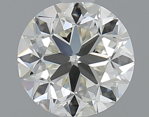 1.0 carat K-VVS1 GD cut Natūralus Round Deimantas (1)