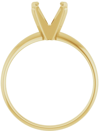 Sužadėtuvių Žiedas „Solitaire“ 14k yellow gold Round 7.6mm (2)