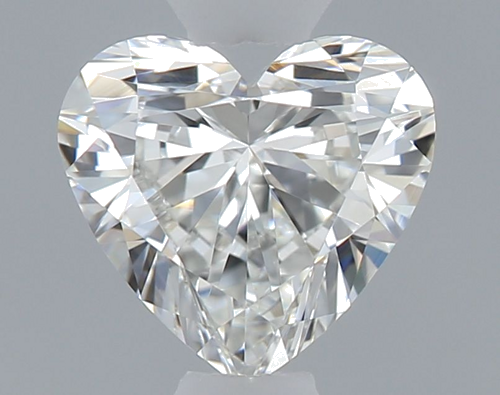 0.41 carat G-VVS2 Natūralus Heart Deimantas (1)