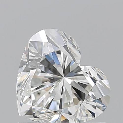 1.02 carat I-VVS2 Natūralus Heart Deimantas (1)