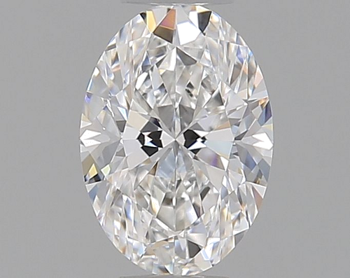 0.34 carat D-VVS2 Natūralus Oval Deimantas (1)