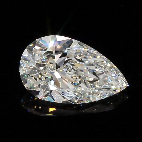 2.01 carat J-SI1 Natūralus Pear Deimantas (1)