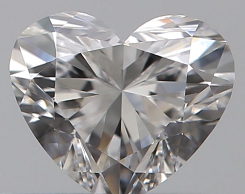 0.41 carat D-VVS2 Natūralus Heart Deimantas (1)