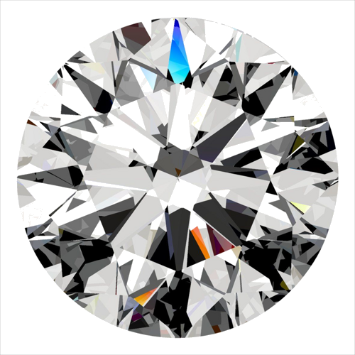 0.36 carat F-VS1 Excellent cut Natūralus Round Deimantas (1)