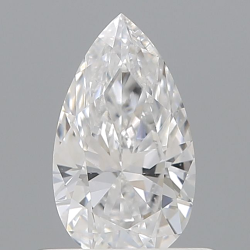 0.52 carat D-SI1 Natūralus Pear Deimantas (1)