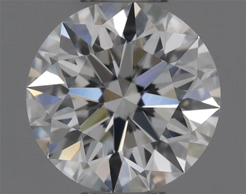 0.37 carat F-VVS2 Excellent cut Natūralus Round Deimantas (1)