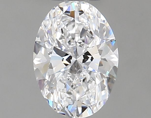 0.5 carat D-VVS1 Natūralus Oval Deimantas (1)