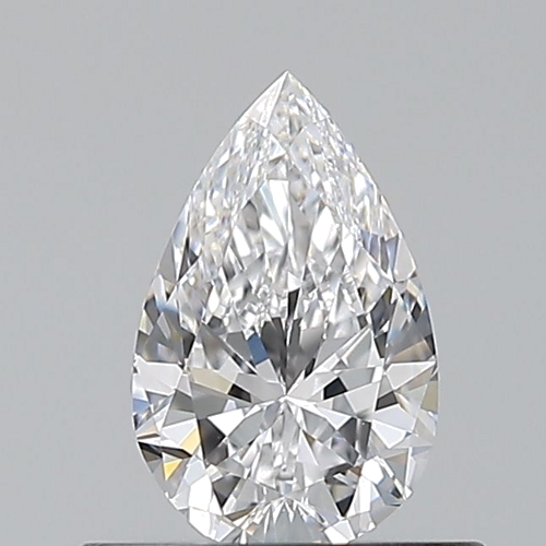 0.5 carat D-VS1 Natūralus Pear Deimantas (1)